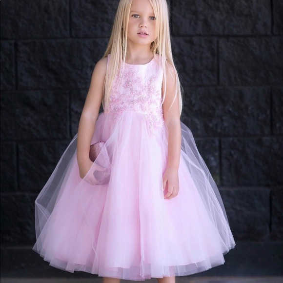 Petite Adele kids dress, size 4, new